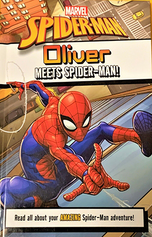 Marvel Spider-Man Oliver Meets Spider-Man!